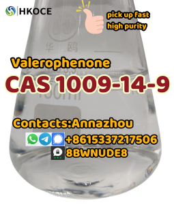 Wholesale Valerophenone CAS 1009-14-9 with Large Stock