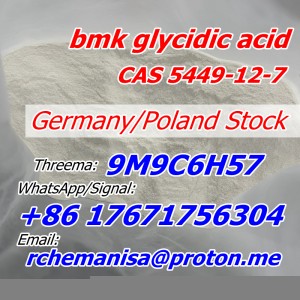 Tele@rchemanisa Bmk Glycidic Acid CAS 5449-12-7/41232-97-7 BMK